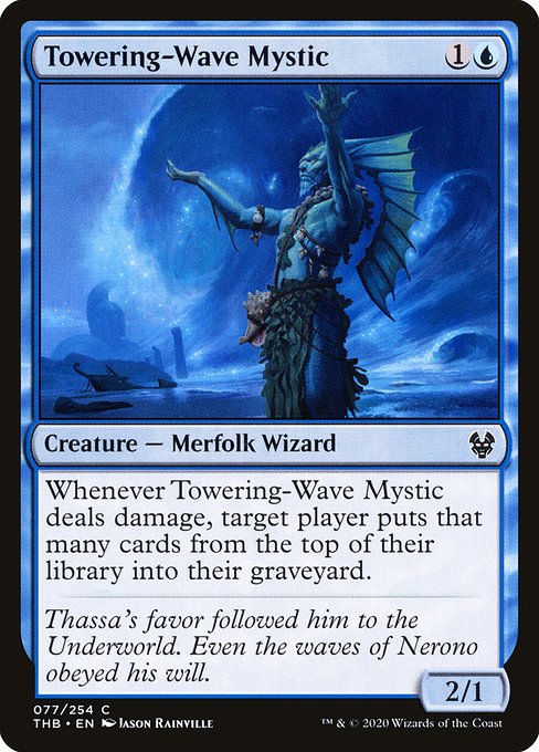 Towering-Wave Mystic - Theros Beyond Death Common Card