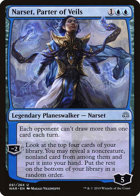 Narset, Parter of Veils - War of the Spark Uncommon Card