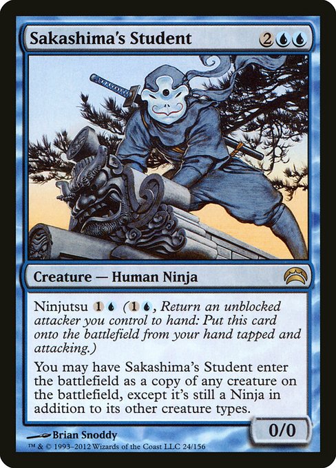Sakashima's Student - Planechase 2012 Rare Card