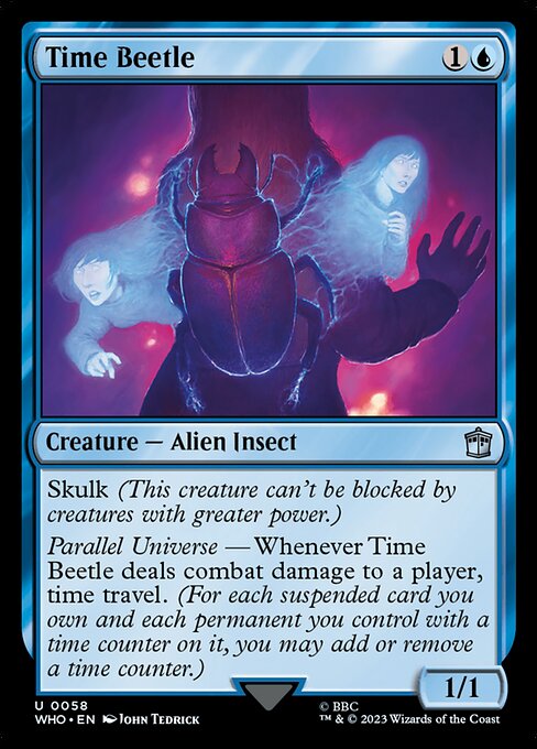 Time Beetle - Doctor Who Uncommon Card