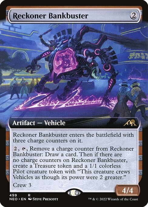 Reckoner Bankbuster - Kamigawa: Neon Dynasty Rare Card