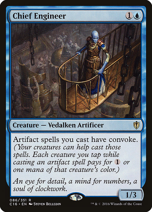 Chief Engineer - Commander 2016 Rare Card