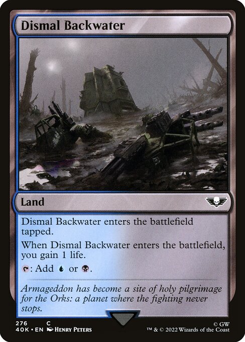 Dismal Backwater - Warhammer 40,000 Commander Common Card