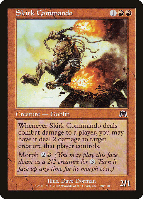 Skirk Commando - Onslaught Common Card