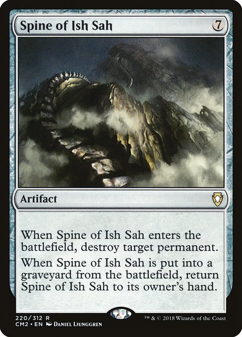 Spine of Ish Sah - Commander Anthology Volume II Rare Card