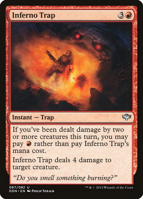 Inferno Trap - Duel Decks: Speed vs. Cunning Uncommon Card