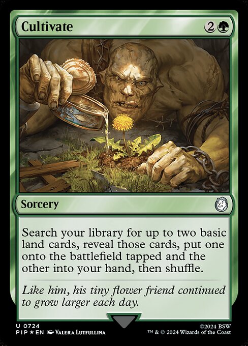Cultivate - Fallout Uncommon Card