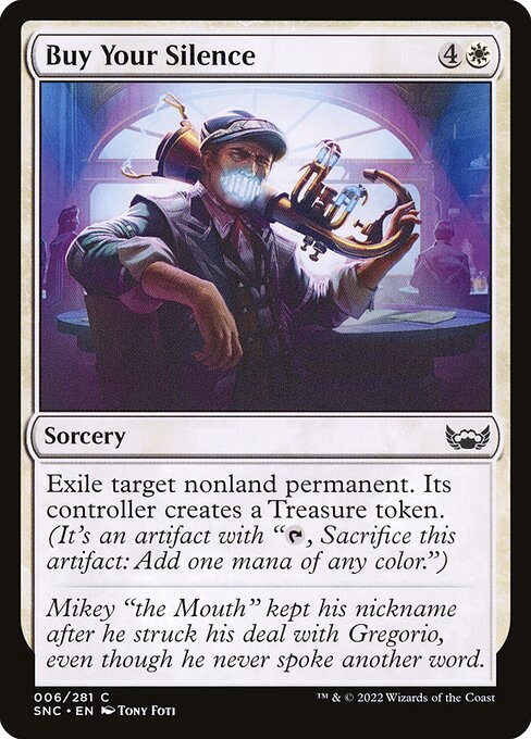 Buy Your Silence - Streets of New Capenna Common Card