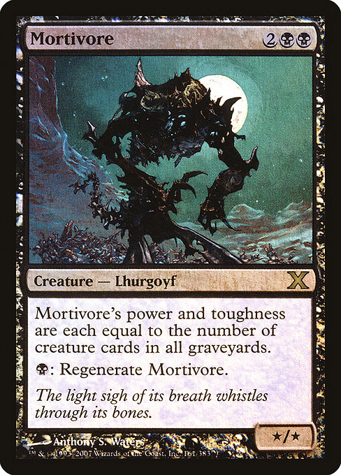 Mortivore - Tenth Edition Rare Card