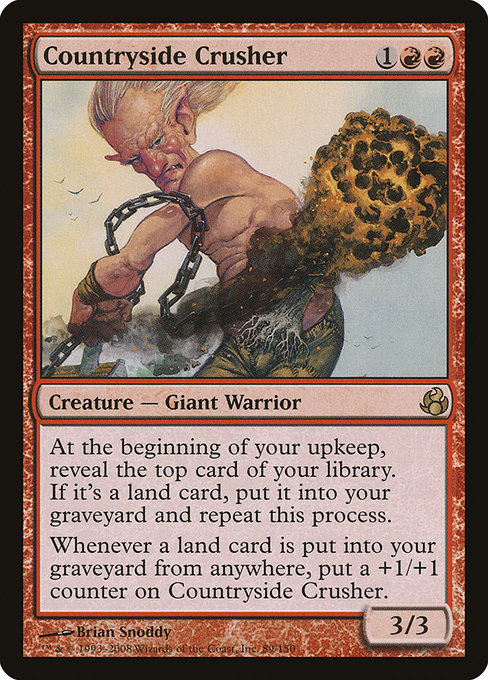 Countryside Crusher - Morningtide Rare Card