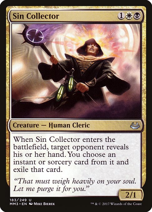 Sin Collector - Modern Masters 2017 Uncommon Card