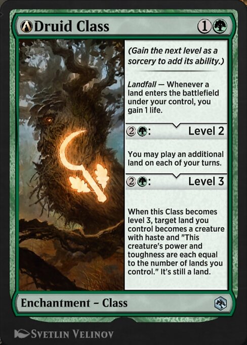A-Druid Class - Adventures in the Forgotten Realms Uncommon Card