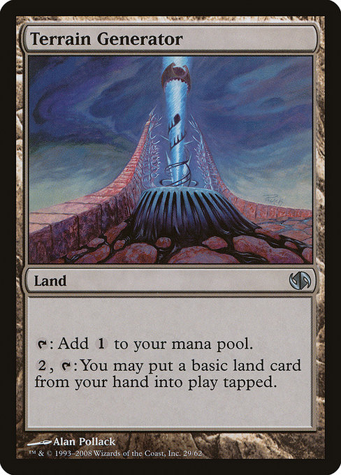 Terrain Generator - Duel Decks: Jace vs. Chandra Uncommon Card