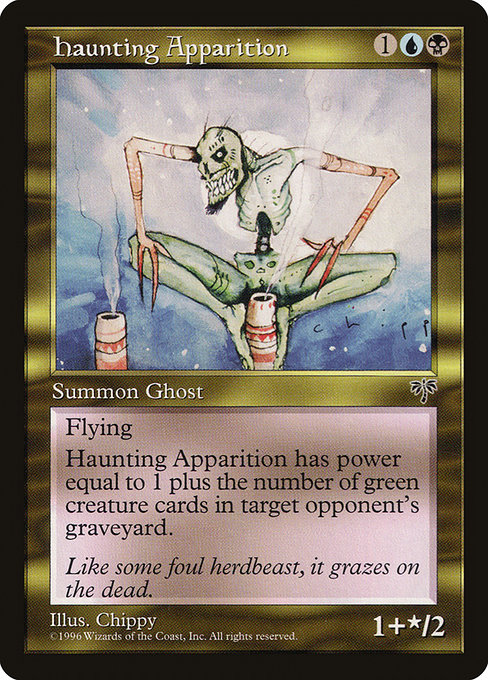 Haunting Apparition - Mirage Uncommon Card