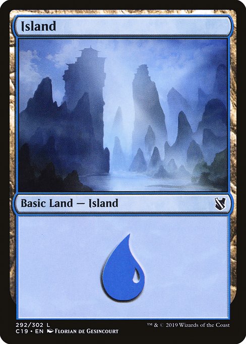 Island - Commander 2019 Common Card