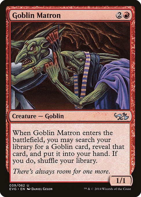 Goblin Matron - Duel Decks Anthology: Elves vs. Goblins Uncommon Card