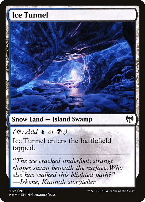 Ice Tunnel - Kaldheim Common Card