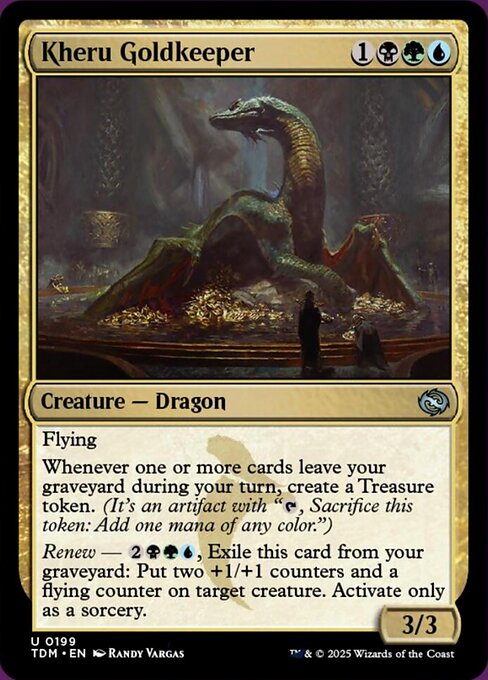 Kheru Goldkeeper - Tarkir: Dragonstorm Uncommon Card