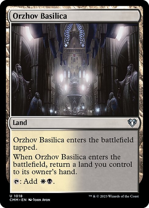 Orzhov Basilica - Commander Masters Uncommon Card