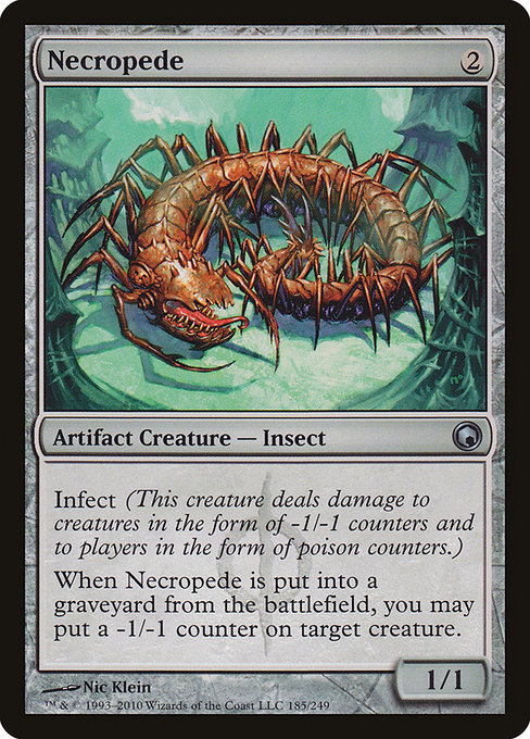 Necropede - Scars of Mirrodin Uncommon Card