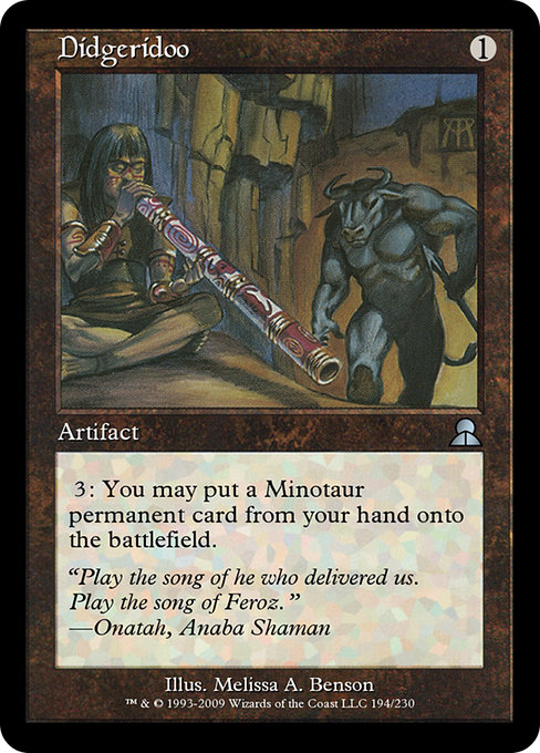 Didgeridoo - Masters Edition III Uncommon Card
