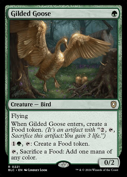 Gilded Goose - Bloomburrow Commander Rare Card