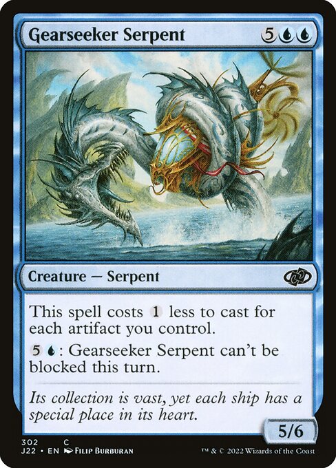 Gearseeker Serpent - Jumpstart 2022 Common Card