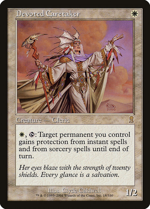 Devoted Caretaker - Odyssey Rare Card