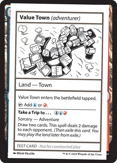 Value Town // Take a Trip to... - Mystery Booster 2 Rare Card