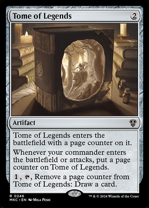 Tome of Legends - Murders at Karlov Manor Commander Rare Card