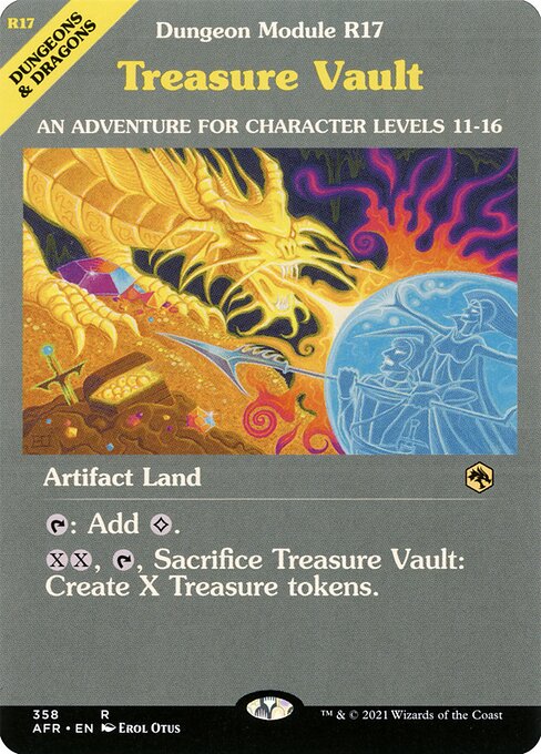 Treasure Vault - Adventures in the Forgotten Realms Rare Card