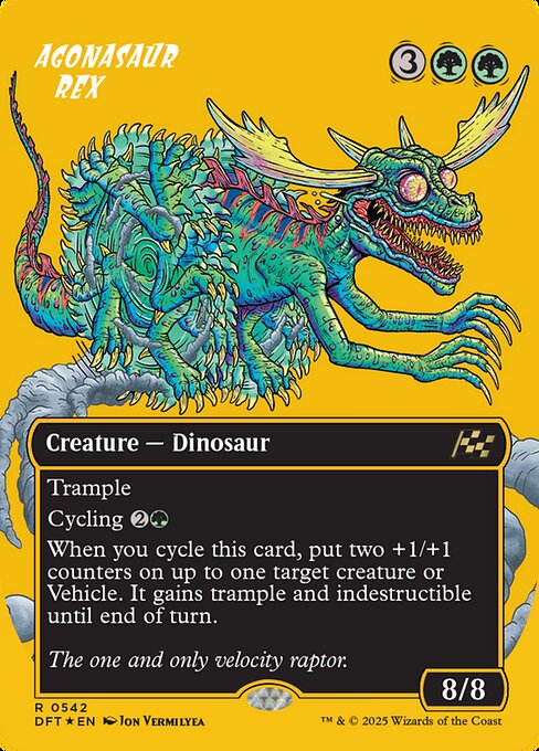 Agonasaur Rex - Aetherdrift Rare Card