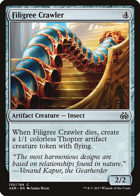 Filigree Crawler - Aether Revolt Common Card
