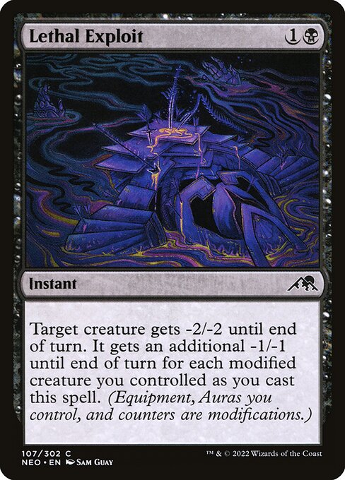 Lethal Exploit - Kamigawa: Neon Dynasty Common Card