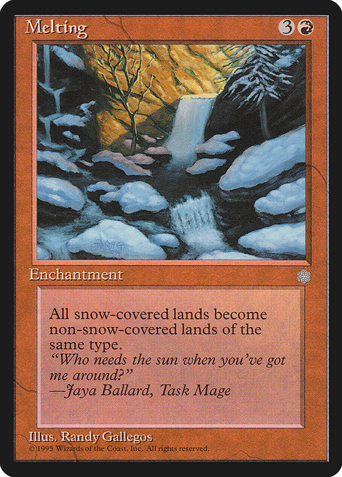 Melting - Ice Age Uncommon Card