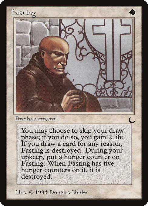 Fasting - The Dark Uncommon Card