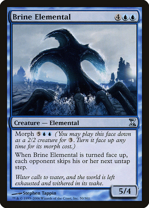 Brine Elemental - Time Spiral Uncommon Card