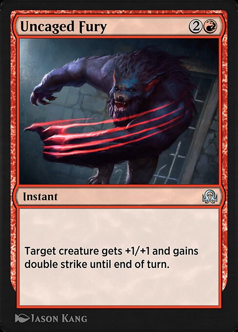 Uncaged Fury - Shadows over Innistrad Remastered Uncommon Card