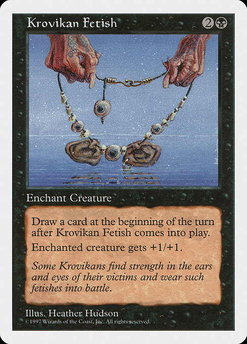 Krovikan Fetish - Fifth Edition Common Card