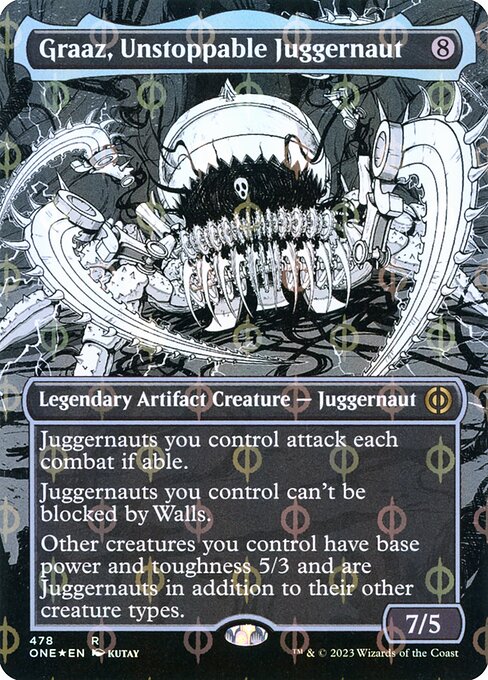 Graaz, Unstoppable Juggernaut - Phyrexia: All Will Be One Rare Card