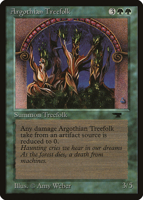 Argothian Treefolk - Antiquities Common Card