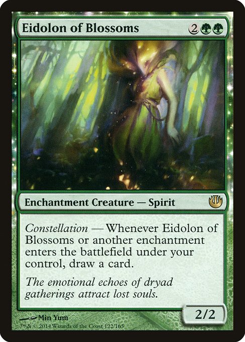 Eidolon of Blossoms - Journey into Nyx Rare Card
