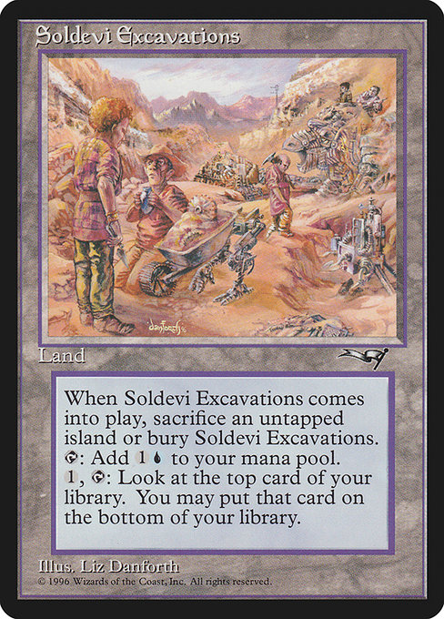 Soldevi Excavations - Alliances Rare Card