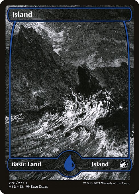 Island - Innistrad: Midnight Hunt Common Card