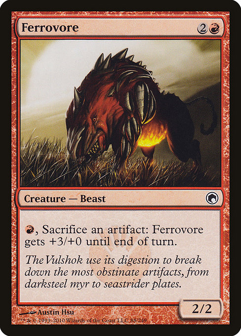 Ferrovore - Scars of Mirrodin Common Card