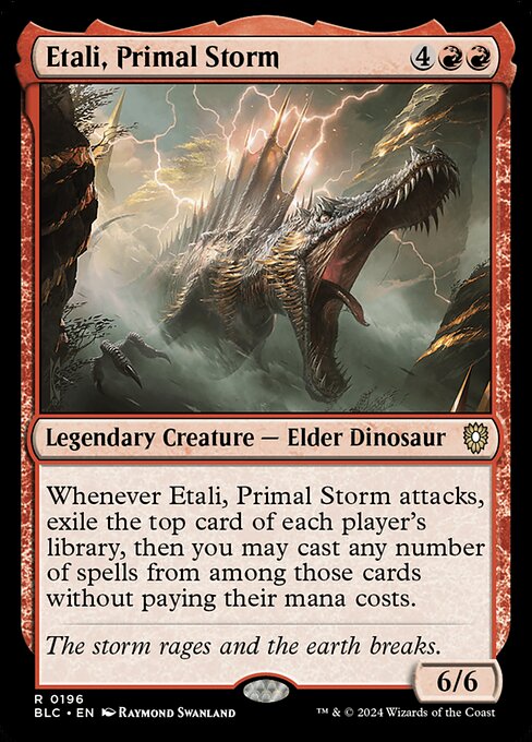 Etali, Primal Storm - Bloomburrow Commander Rare Card