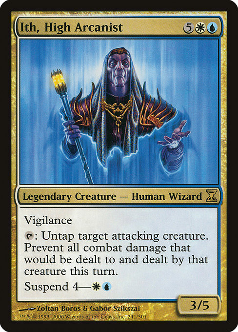 Ith, High Arcanist - Time Spiral Rare Card