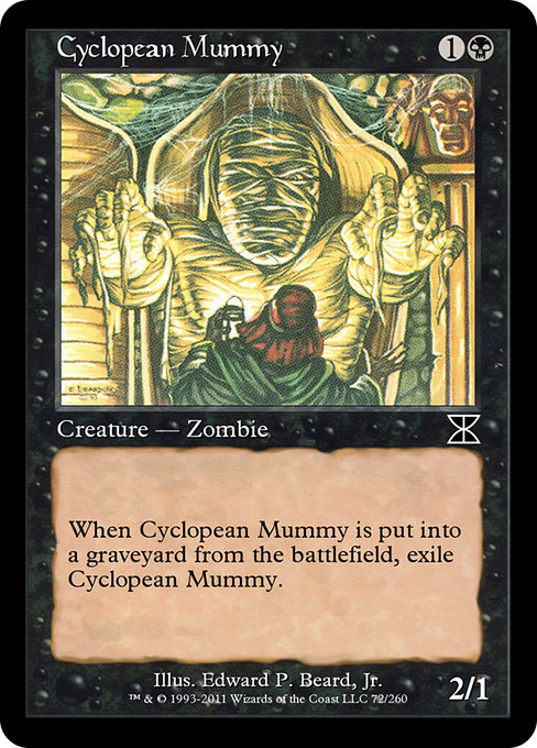 Cyclopean Mummy - Masters Edition IV Common Card