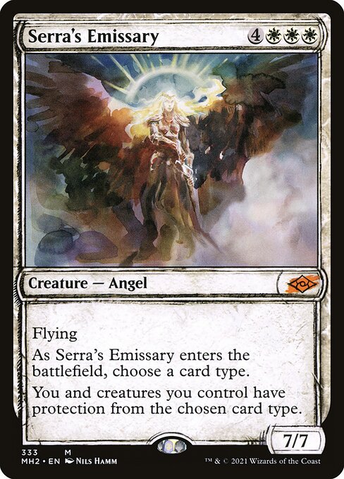 Serra's Emissary - Modern Horizons 2 Mythic Card