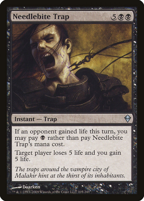 Needlebite Trap - Zendikar Uncommon Card